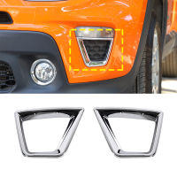 Car Exterior Front Turn Signal Light Decorate Cover Chrome Trim Sticker for Jeep Renegade 2019 2020 2021 2022 Accessories ABS