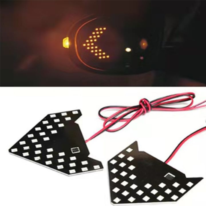 car-styling-1x-led-turn-signal-light-rear-view-mirror-arrow-panels-indicator-light-rearview-mirror-signal-bulb-12v-14-smd-yellow