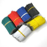 100PCS/LOT Tin-Plated Breadboard Jumper Cable Wire 10cm 100mm 22AWG Flexible Two Ends PVC Wire Electronic PCB 1007-22AWG