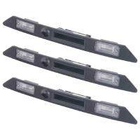 3Pcs/Set Car Trunk Grip License Plate Light Trim Assembly for A4 B7 2005-2008 8E0827574C3FZ