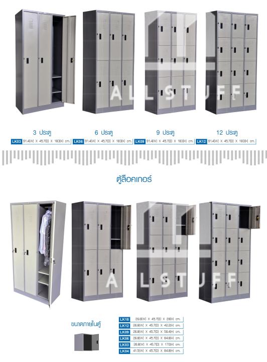 elegant-ตู้ล็อคเกอร์เหล็ก-3-ประตู-6-ประตู-9-ประตู-12-ประตู-ขนาด-91-4-w-x-45-7-d-x-183-h-ซม-สีเทาสลับ