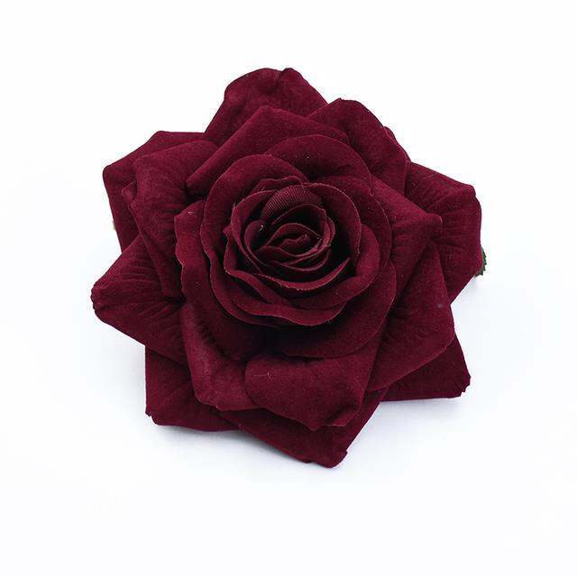 cw-2pcs-10cm-artificialbig-rosesdecorationdecorative-flowers-wreaths-wedding-bridal-accessories-clearance