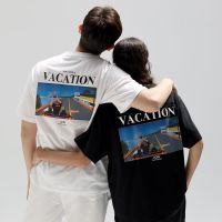 HOB STUDIOS Vacation Oversized T-shirts เสื้อยืด Unisex