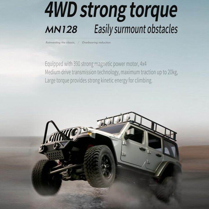 รถบังคับ-jeep-mn-128-rtr-1-12-2-4g-4wd-rc-ระบบเซอร์โว-led-rock-crawler-mn128