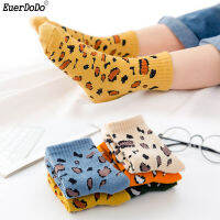 Kids Socks 5pcslot Cotton Leopard Socks For Girls Boys Socks 5 Pairs Children Cheap Stuff 2 3 4 5 6 7 8 9 10 11 12Y