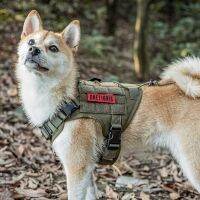 OneTigris FIRE WATCHER 2.0 Tactical MOLLE K9 Patrol Military Dog Vest/Comfortable Harnesses With Handle And Metal Buckle Version