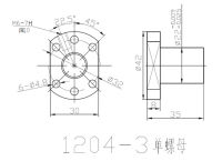 【♘COD Free Cas♘】 jiushouz Sfu1204/1604/1605/2004/2005/2010/2505/2510/3205/3210 Ballscrew Ballnut เดี่ยวถั่ว Cnc ชิ้นส่วนเครื่องแกะสลัก Diy