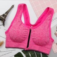 เสื้อออกกำลังกาย เสื้อโยคะ sport bra มีซิปด้านหน้า มีหลายไซร์ หลายสี