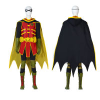 มาใหม่ Damian Wayne คอสเพลย์เครื่องแต่งกายปลอมตัว Damian Suit Uniform Outfit Halloween Christmas Role Play Clothing