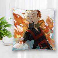 （ALL IN STOCK XZX）Todoroki Shouto My Hero Academy pillowcase bedding/sofa/home/car high-quality pillowcase   (Double sided printing with free customization of patterns)