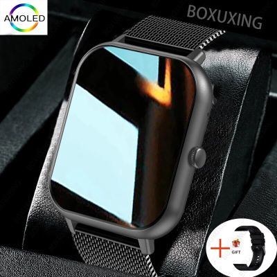ZZOOI 2023 New Smart Watch Women Men Full Touch Dial Call Fitness Tracker Waterproof Bluetooth Answer Call Smartwatch Woman For Xioami