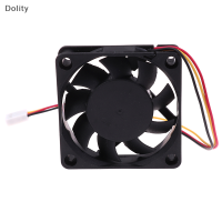 Dolity 1PC 6010 60mm 60*60mm พัดลมระบายความร้อน12V 3Pin Cooler heatsink MINI Fan