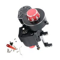 Metal 2 Speed Shiftable Transmission Gearbox for Axial SCX10 &amp; SCX10 II III 1/10 RC Crawler Car Upgrades Parts