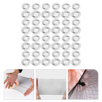 OULII 100pcs Bun Hair Hair Elastic Mesh Hair Bun Cover สำหรับนักเต้นธนาคารเสมียน