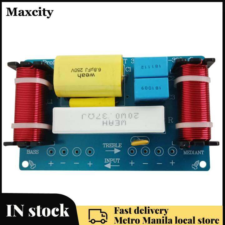 WEAH338 3 Way Crossover Audio Speaker Board Loudspeaker Frequency