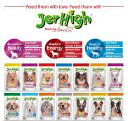 Bánh thưởng que mềm Jerhigh Snack - que gặm dinh dưỡng cao cho chó