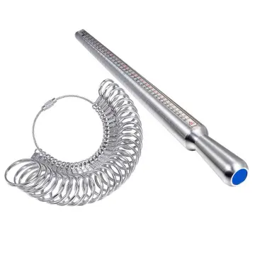 0-13 Ring Sizer Measuring Tool Set Metal Ring Sizers Metal Ring