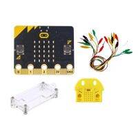 BBC Micro:Bit Go Start Kit with Protective Case Alligator Clips Test Lead Set Programmable Learning Development Board