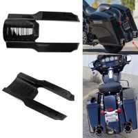 Guardabarros Trasero Negro Brillante De 7 Pulgadas Para Motocicleta, Extensión De Bolsa Estirada De Relleno Para Harley, Harley, Touring, Road King, Street Glide 1996-2008