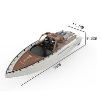 TKKJ RC Boat High Speed Double Electric Machine propeller 2.4GHz Remote Control Boat 1:28 Speedboat Model Toys for Children Kids