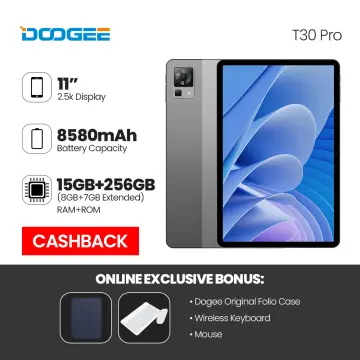 New DOOGEE T30 Pro 11 2.5K Display Tablet 15GB+256GB Android 13