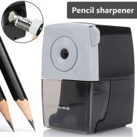 WENGYU เครื่องเหลาเครื่องเหลาปากกาอุปกรณ์สำหรับเด็กนักเรียนเครื่องเขียนแบบหมุนตั้งโต๊ะสำนักงานที่เหลาดินสอ