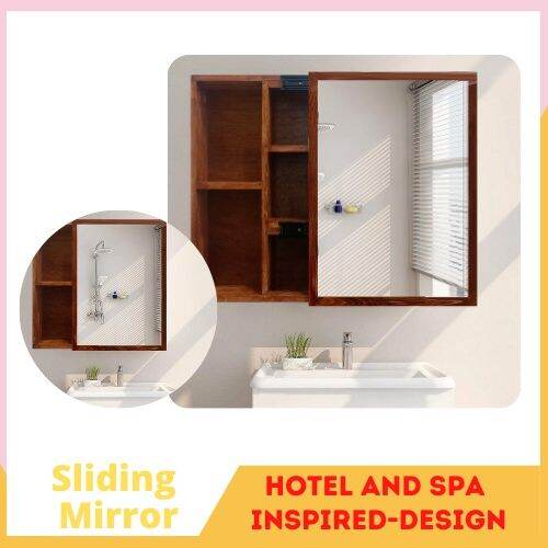 Modern MultiFunctional Wall mounted Bathroom Vanity Mirror with
