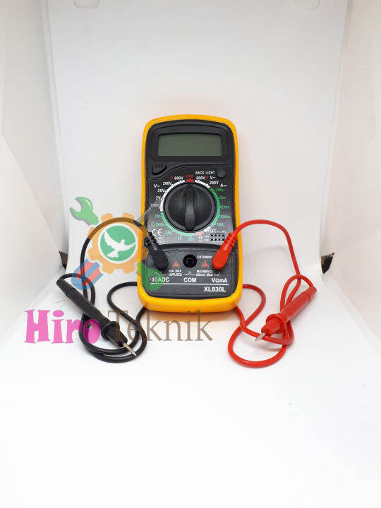 XL803L AVOMETER DIGITAL / MULTIMETER DIGITAL / MULTITESTER DIGITAL ...