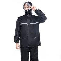 【CW】 Outdoor Raincoat Reflective Portable Windbreaker Jacket Male Waterproof Man Rain Raincoat Woman Capa De Chuva Mens Coat