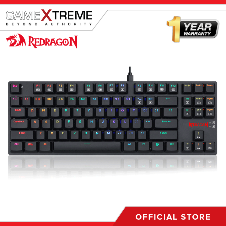 Redragon APS TKL Mechanical Gaming Keyboard (Dust-Proof Blue Switch ...