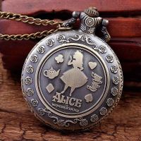 【CW】♛✎☎  Anime In Necklace Men Flip Fob Antique Chain Pendant