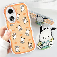 Volans เคสสำหรับ OPPO A58 A77 4G A78 4G,เคสโทรศัพท์หยักนิ่มแฟชั่น Kity Cat Pochacco Cinnamoroll การ์ตูนป้องกันกล้องคลุมทั้งหมดเคสโทรศัพท์มือถือ