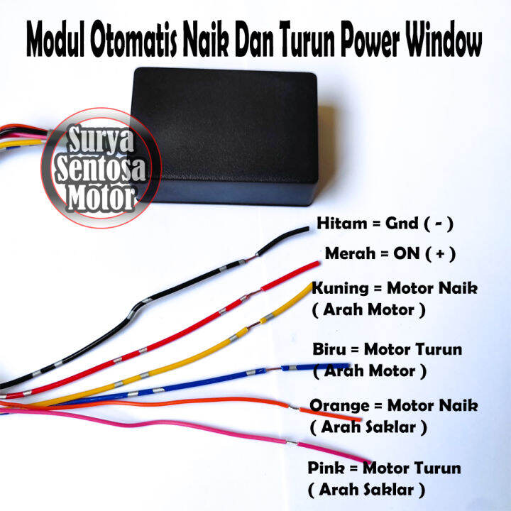 Modul Otomatis Naik Dan Turun Power Window Mobil Atau Modul Auto Up ...