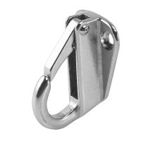 Marine Boat Hooks Stainless Steel Spring Snap Type Fending Hook Hanger 1 Pcs