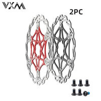 2ชิ้น VXM จักรยานเบรกใบพัด160มิลลิเมตร180มิลลิเมตร203มิลลิเมตร MTB ดิสก์เบรกโรเตอร์ถนนจักรยานเสือภูเขาเบรกโรเตอร์ลอยใบพัดส่วนจักรยาน