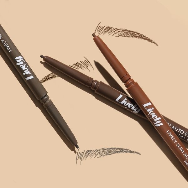 ดินสอเขียนคิ้ว-เส้นเล็ก-กันน้ำ-ติดทน-นำเข้าจากเกาหลี-ipkn-lively-slim-auto-eyebrow