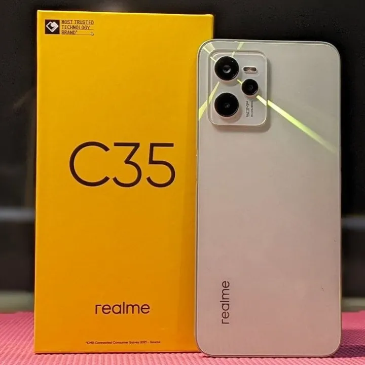 Realme c35 phone Triple Cameras Android 512G smartphone 5G Wifi Global ...