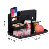 ★จัดส่งที่รวดเร็ว★ COD In-car Dining Tableโต๊ะรับประทานอาหารในรถ โต๊ะที่นั่งด้านหลังรถ พับเก็บได้ ,ทำงานในรถ , โต๊ะอาหา