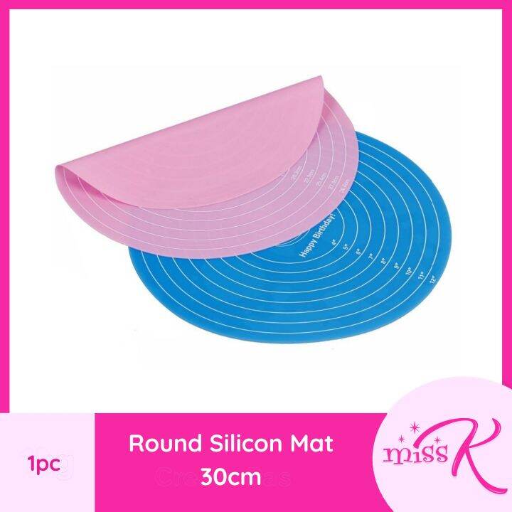 Round Silicon Mat for Cake Turntable 30cm 1 Piece Lazada PH