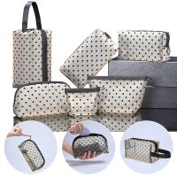 【CW】۞❐  Transparent Mesh Washbag Makeup Storage Toiletry Supplies