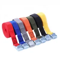 3 เมตรหัวเข็มขัด Tie-Down Belt สินค้าสายรัดสำหรับรถยนต์รถจักรยานยนต์จักรยานหัวเข็มขัดโลหะเชือกลาก Strong Ratchet เข็มขัดสำหรับกระเป๋าเดินทางกระเป๋า-Huidkeir