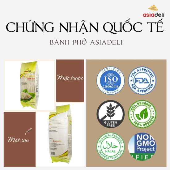 Phở khô asiadeli 300g hàng xuất khẩu hàn quốc - ảnh sản phẩm 5