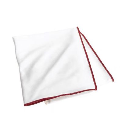 Wine Glass Polishing Cloth Set of 2 Champagne Glass &amp; Wine Glasses Polishing Cloths Fine Microfibre Cloth for Streak-Free Cleaning