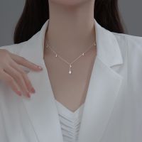 [COD] Drop Shaped Necklace Korean Clavicle Chain Fashion