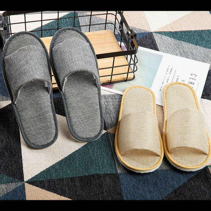 รองเท้าแตะ-ชายและหญิง-รองเท้าใส่เดินในบ้าน-รองเท้าโรงแรม-slippers