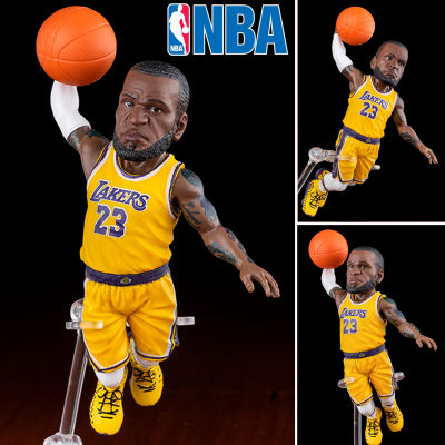 Figure ฟิกเกอร์ จาก Motion Mode NBA Basketball Players Los Angeles Lakers ทีม ลอสแอนเจลิสเลเกอส์ นักบาส บาสเก็ตบอล Lebron James เลอบรอน เจมส์ Ver Anime อนิเมะ การ์ตูน มังงะ คอลเลกชัน ของขวัญ Gift จากการ์ตูนดังญี่ปุ่น New Collection Doll ตุ๊กตา Model โมเดล