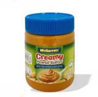 McGarrett Creamy Peanut Butter 340g. แม็กกาแรต เนยถั่วลิสงชนิดบดละเอียด 340 กรัม