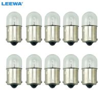 LEEWA 10pcs T1614 T16 24V5W BA15S 1156 Truck Clear Glass Lamp Turn Tail Bulb Auto Indicator Halogen Lamp CA3163