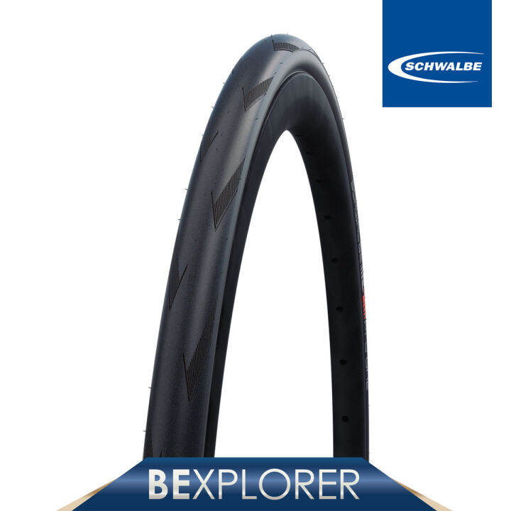 SCHWALBE TIRE PRO ONE CLINCHER TUBE TYPE 700x25c 700x28c BLACK ADDIX