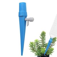 Plant Watering Devices Planter Drip Irrigation Automatic Plants Waterer With Slow Release Control Valve Switch Adjustable Spikes